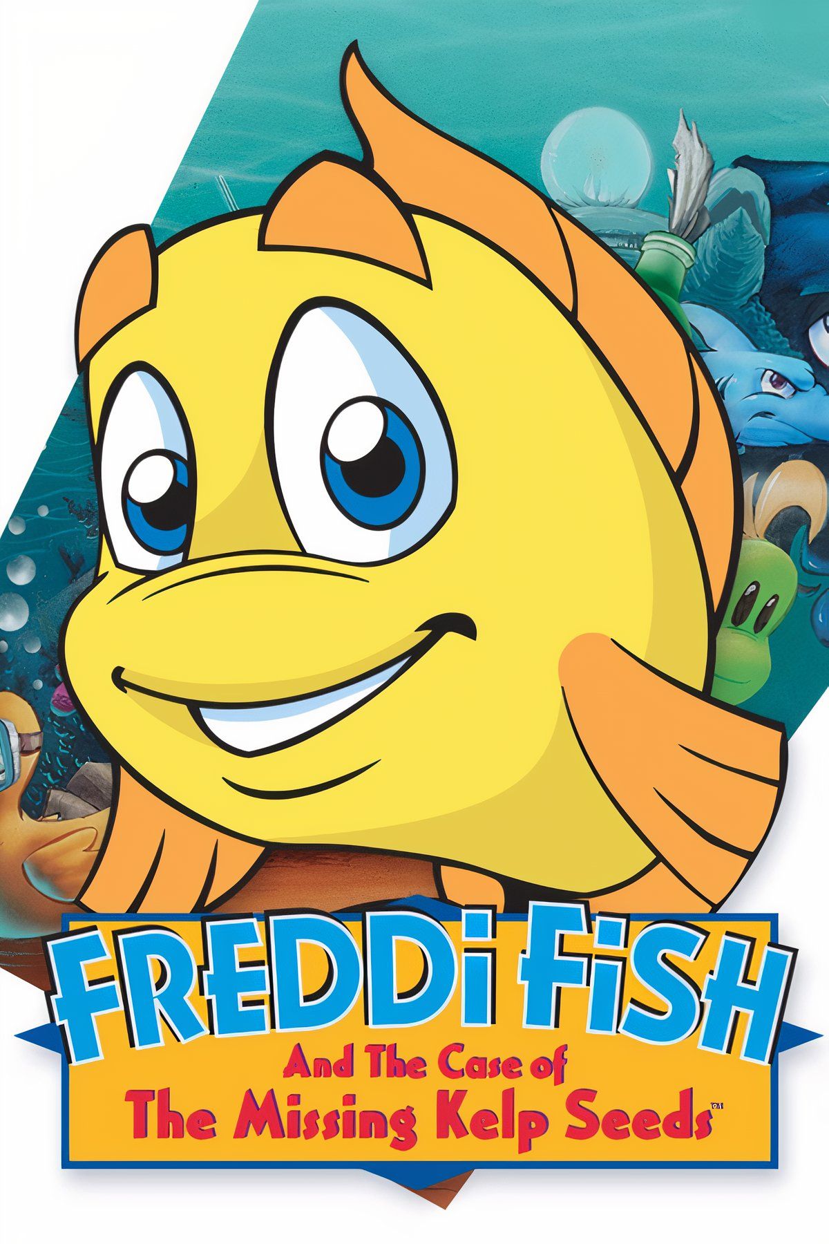 Freddi Fish and the Case of the Missing Kelp Seeds Tag Page Cover Art