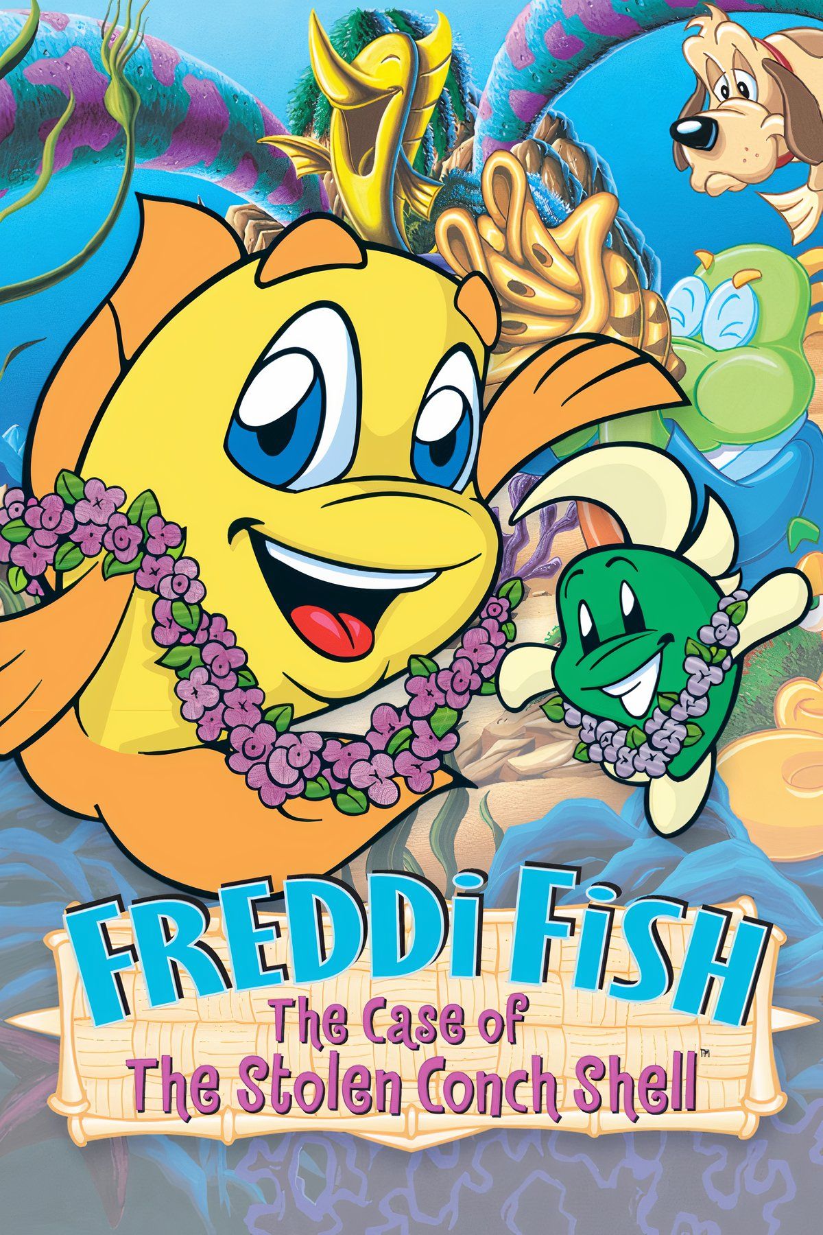 Freddi Fish 3: The Case of the Stolen Conch Shell Tag Page Cover Art