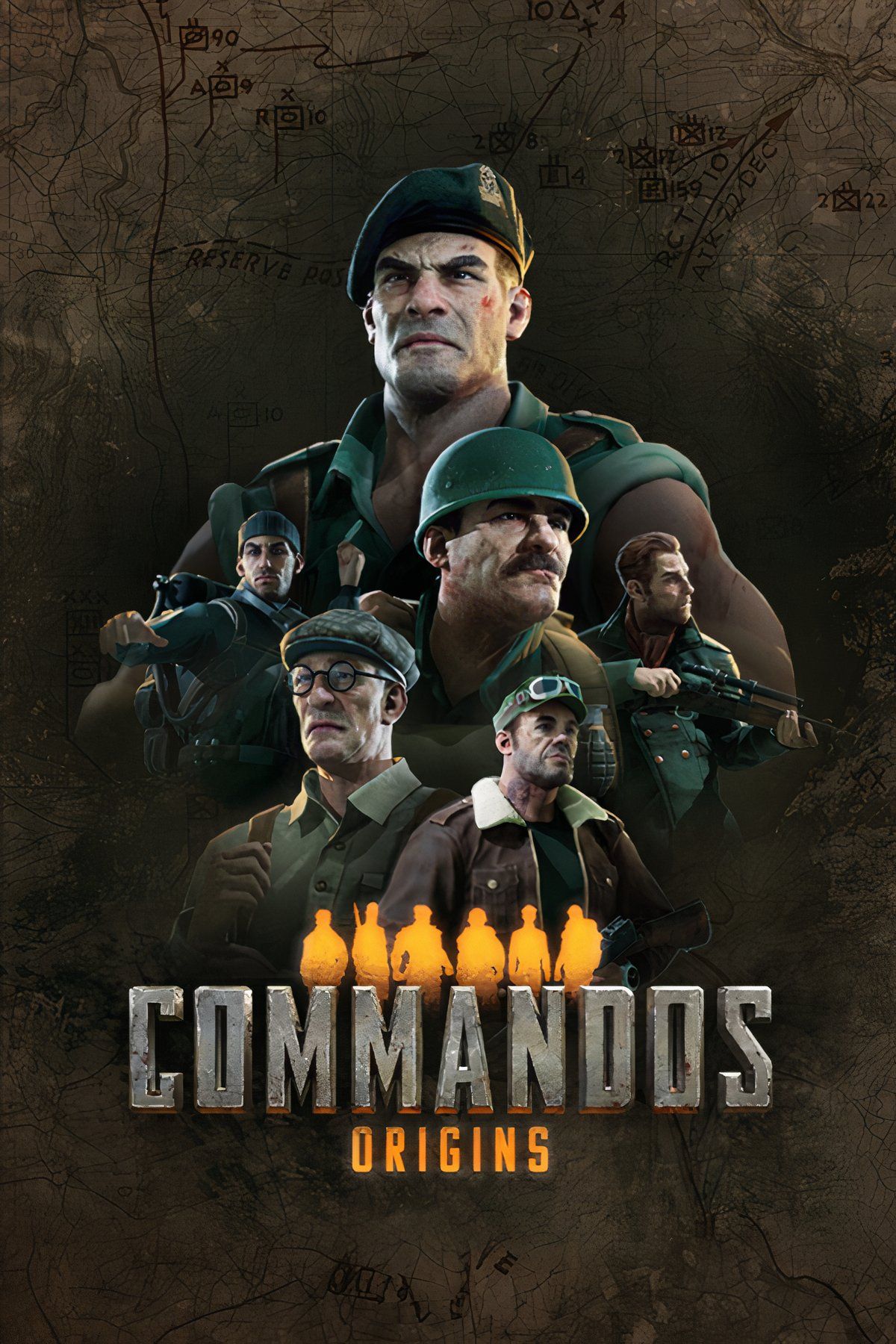 Commandos: Origins Tag Page Cover Art