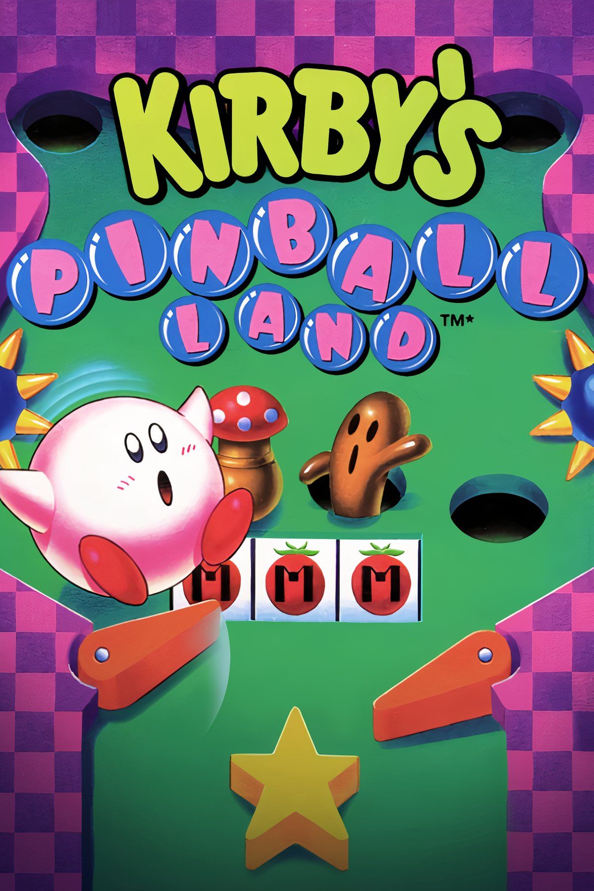 Kirby’s Pinball Land Tag Pag Cover Art