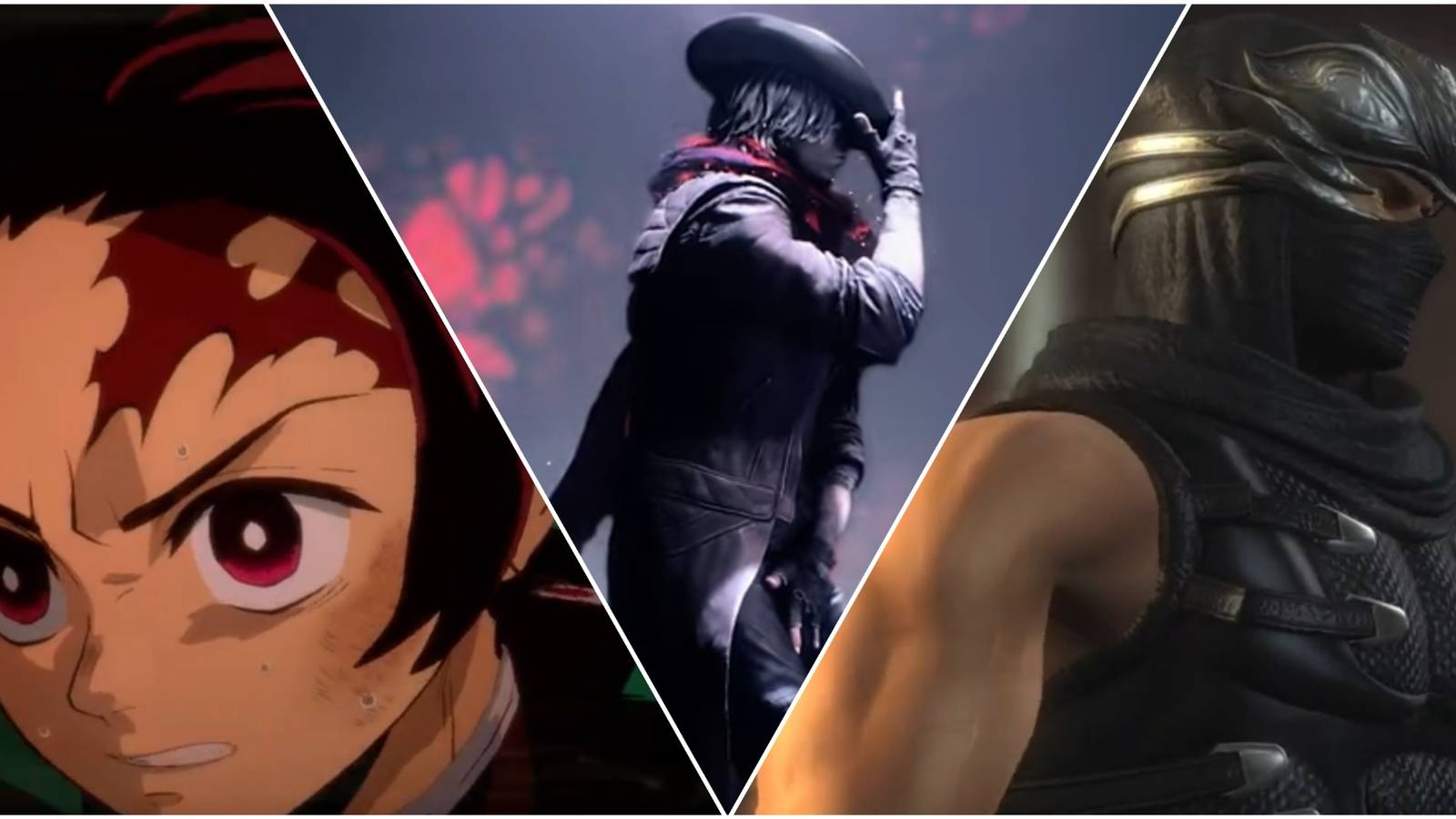demon slayer, devil may cry, ninja gaiden