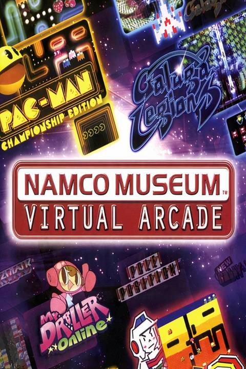 Namco Museum: Virtual Arcade Tag Page Cover Art