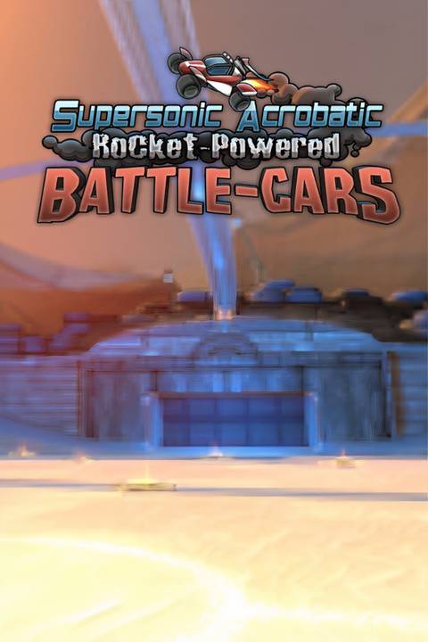 Supersonic Acrobatic Rocket-Powered Battle-Cars Tag Page Cover Art