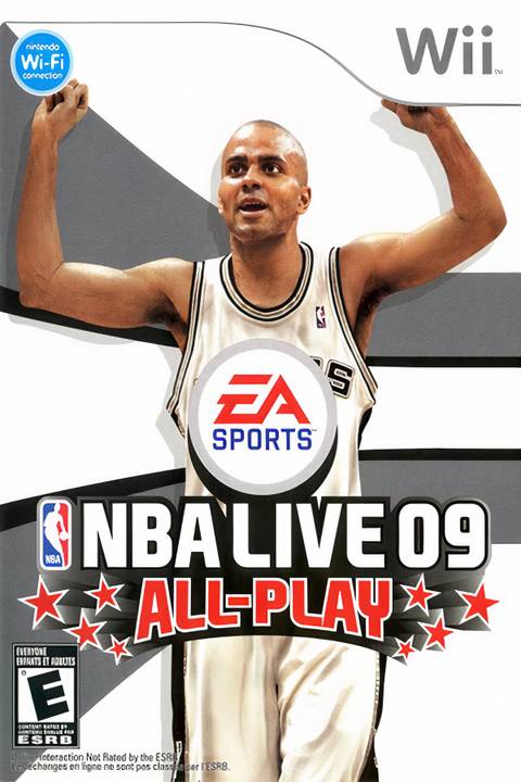 NBA Live 09 All-Play Tag Page Cover Art