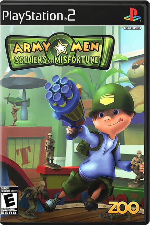 Army Men: Soldiers of Misfortune Tag Page Cover Art
