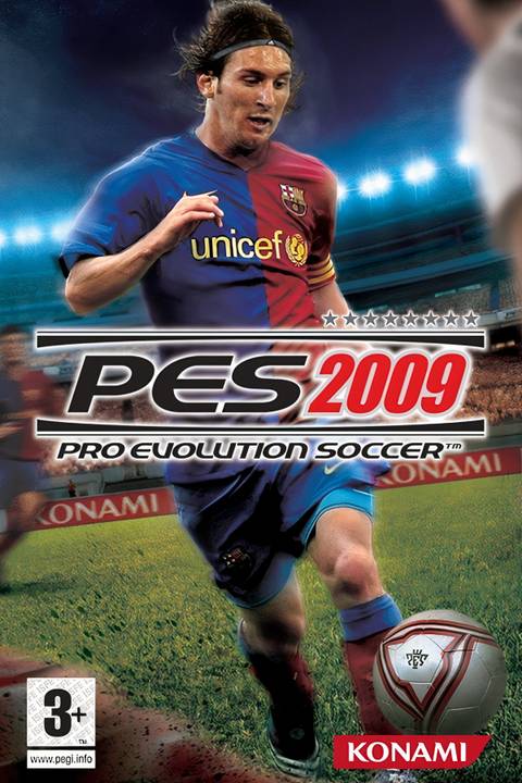 Pro Evolution Soccer 2009 Tag Page Cover Art