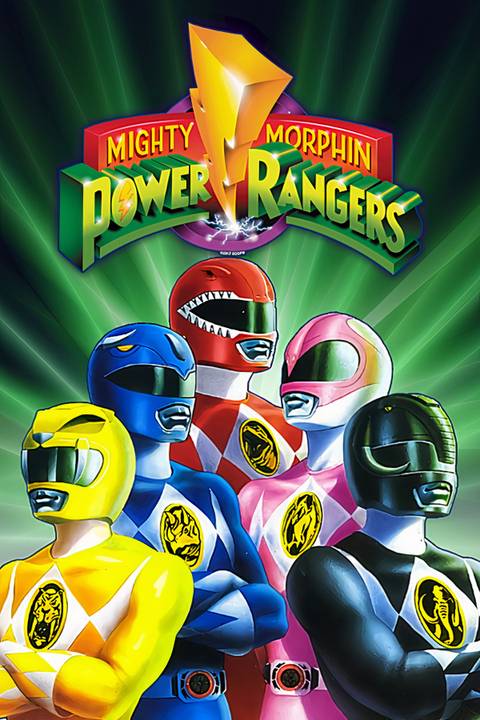 Mighty Morphin Power Rangers Tag Page Cover Art