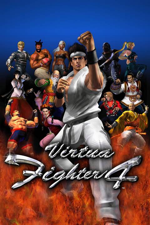 Virtua Fighter 4 Tag Page Cover Art