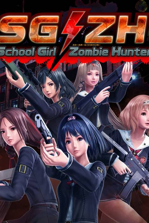 School Girl/Zombie Hunter Tag Page Cover Art