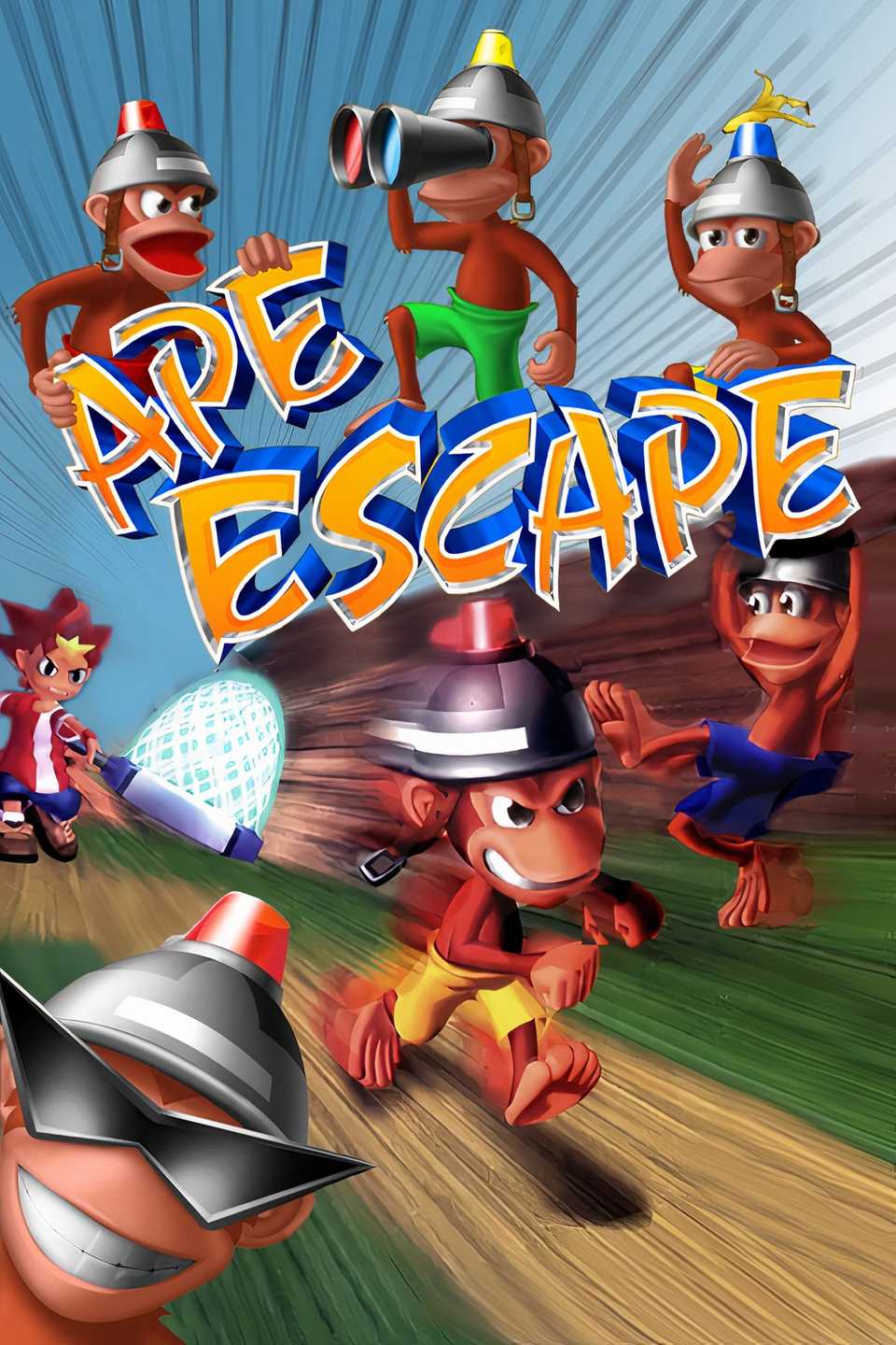 Ape Escape Tag Page Cover Art