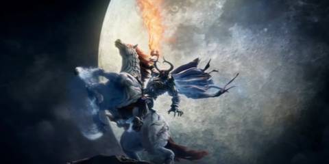 Odin in Crisis Core Final Fantasy 7