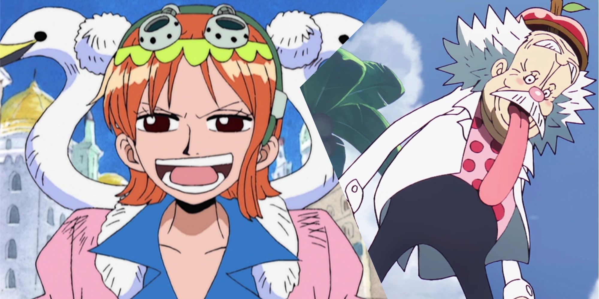 Bentham disguised as Nami, Vegapunk