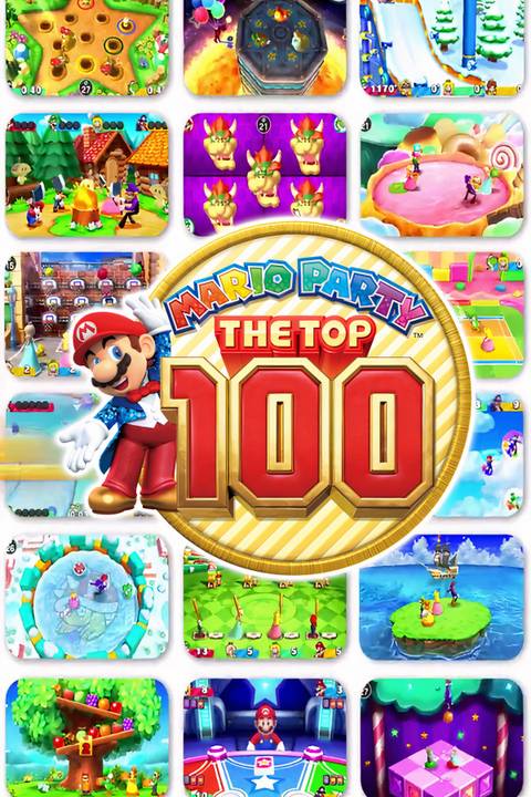 Mario Party: The Top 100 Tag Page Cover Art
