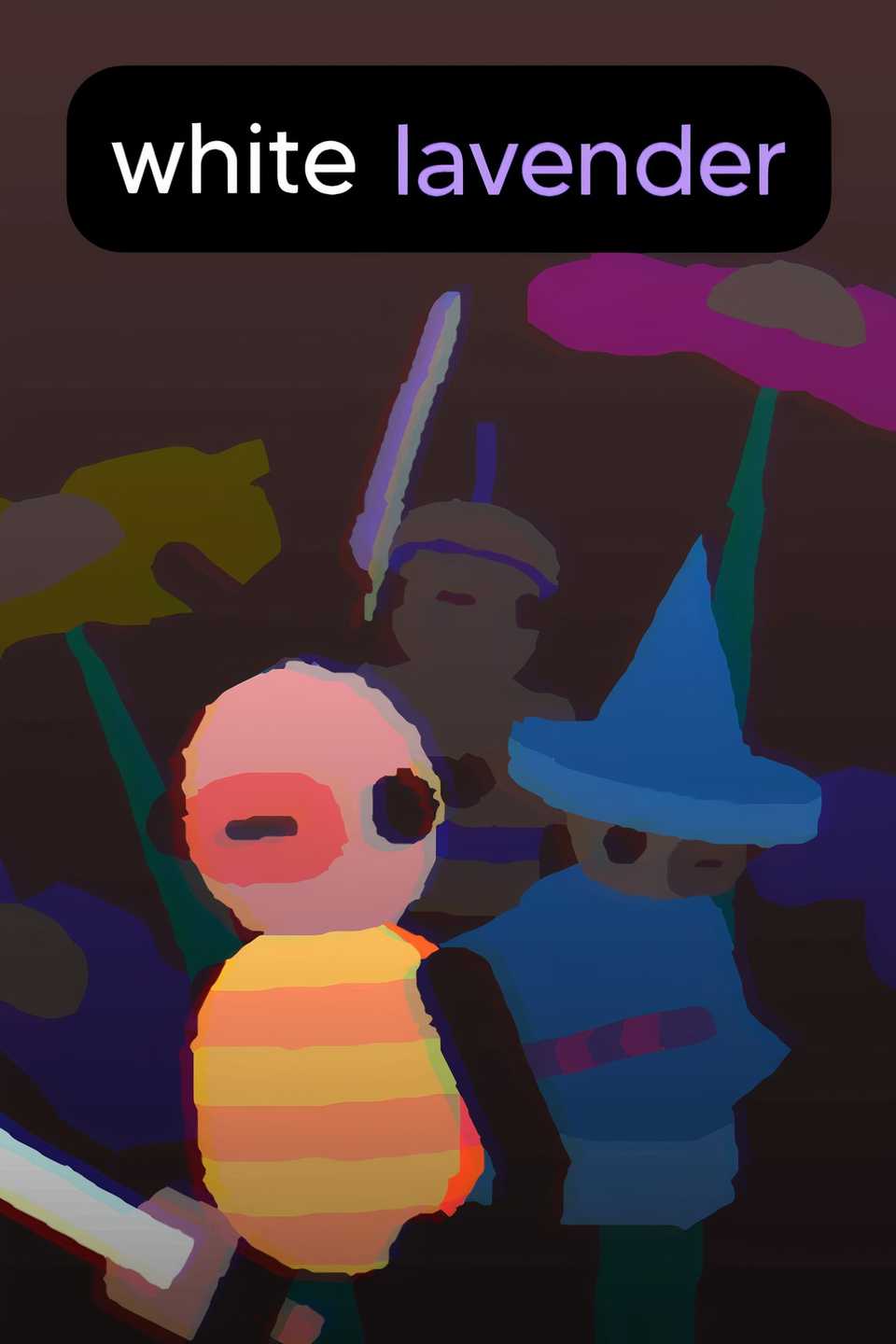 White Lavender Tag Page Cover Art