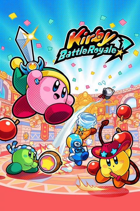 Kirby Battle Royale Tag Page Cover Art