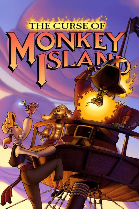 The Curse of Monkey Island Tag Page Cover Art