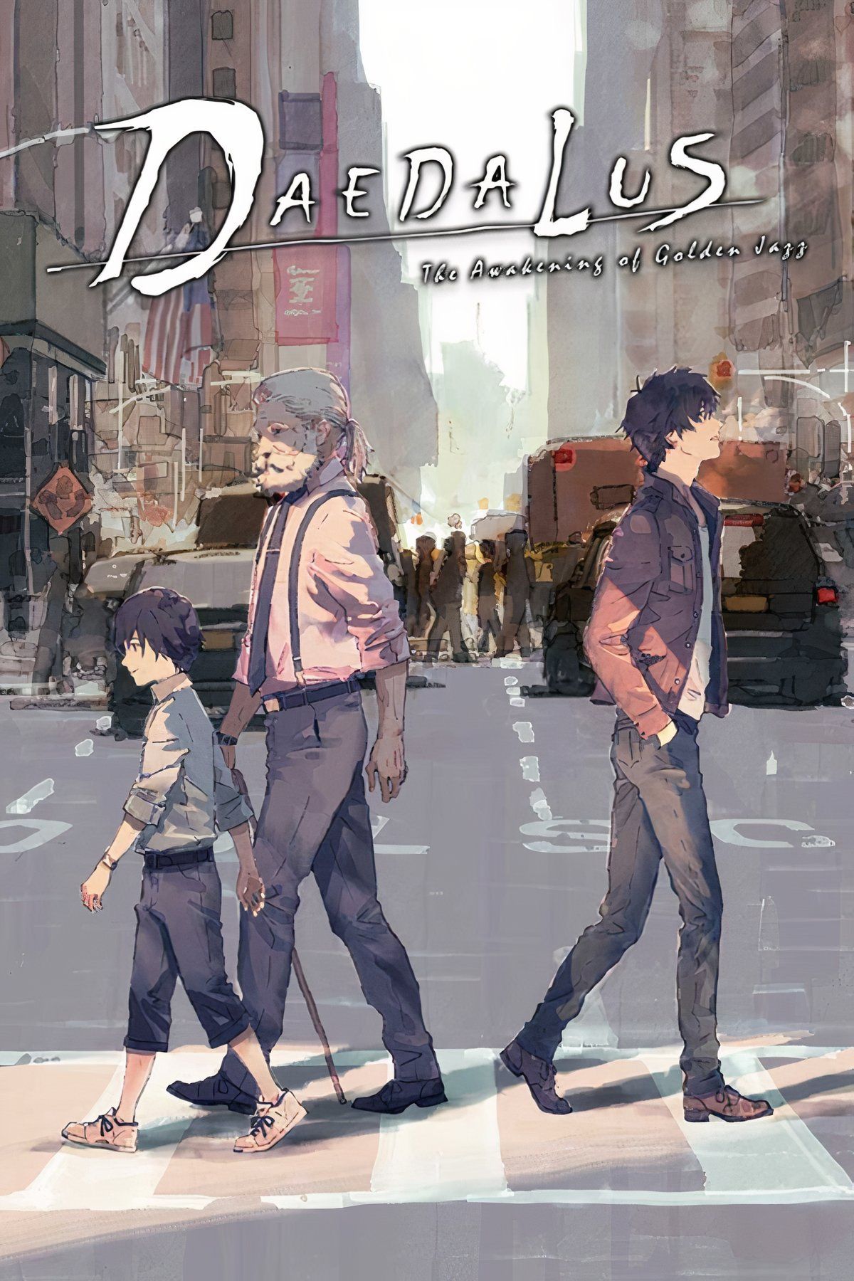 Alternate Jake Hunter: DAEDALUS The Awakening of Golden Jazz Tag Tag Page Cover Art