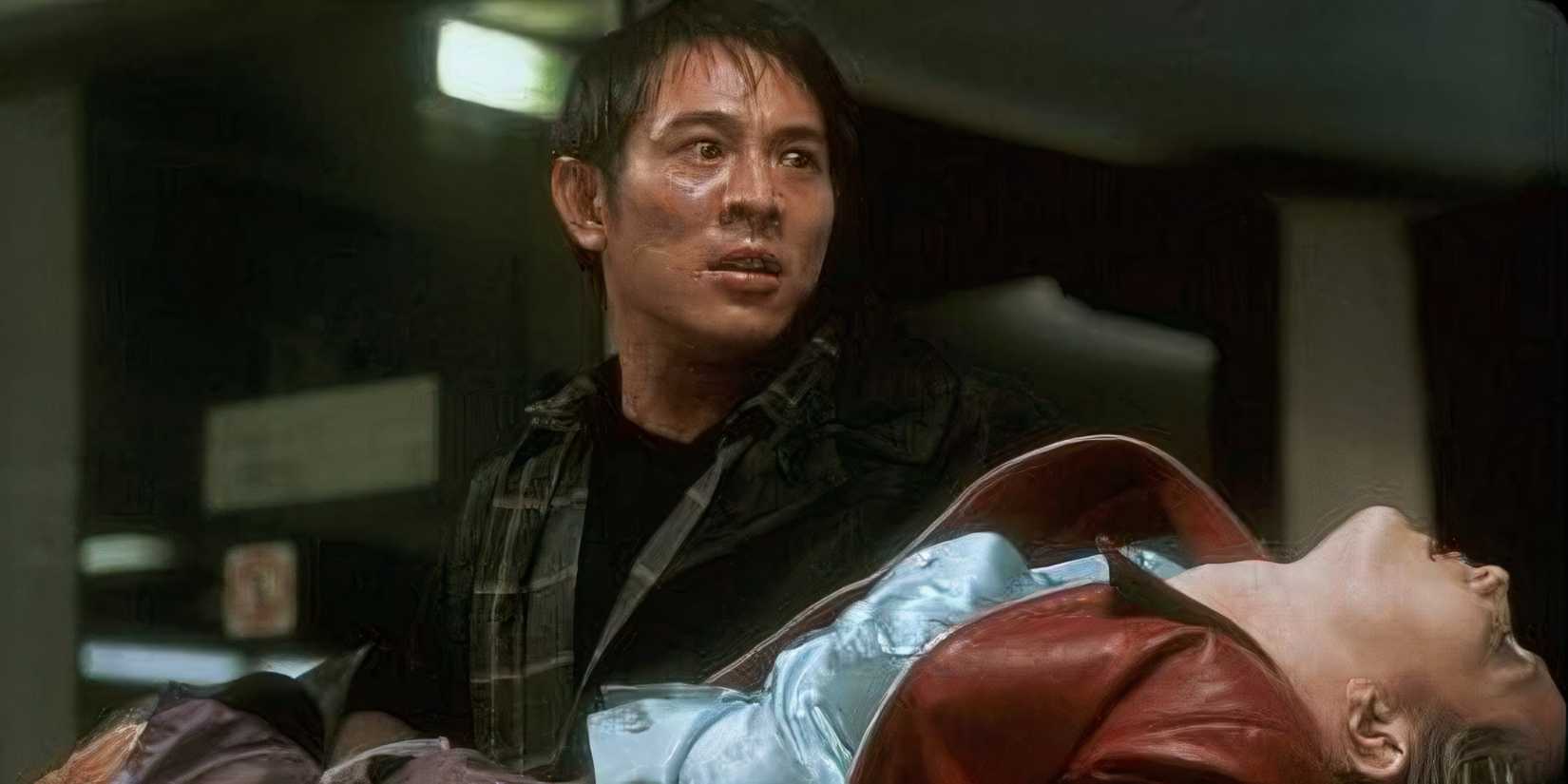 10 Best Jet Li Movies, Ranked jet li carries an unconsious bridget fonda