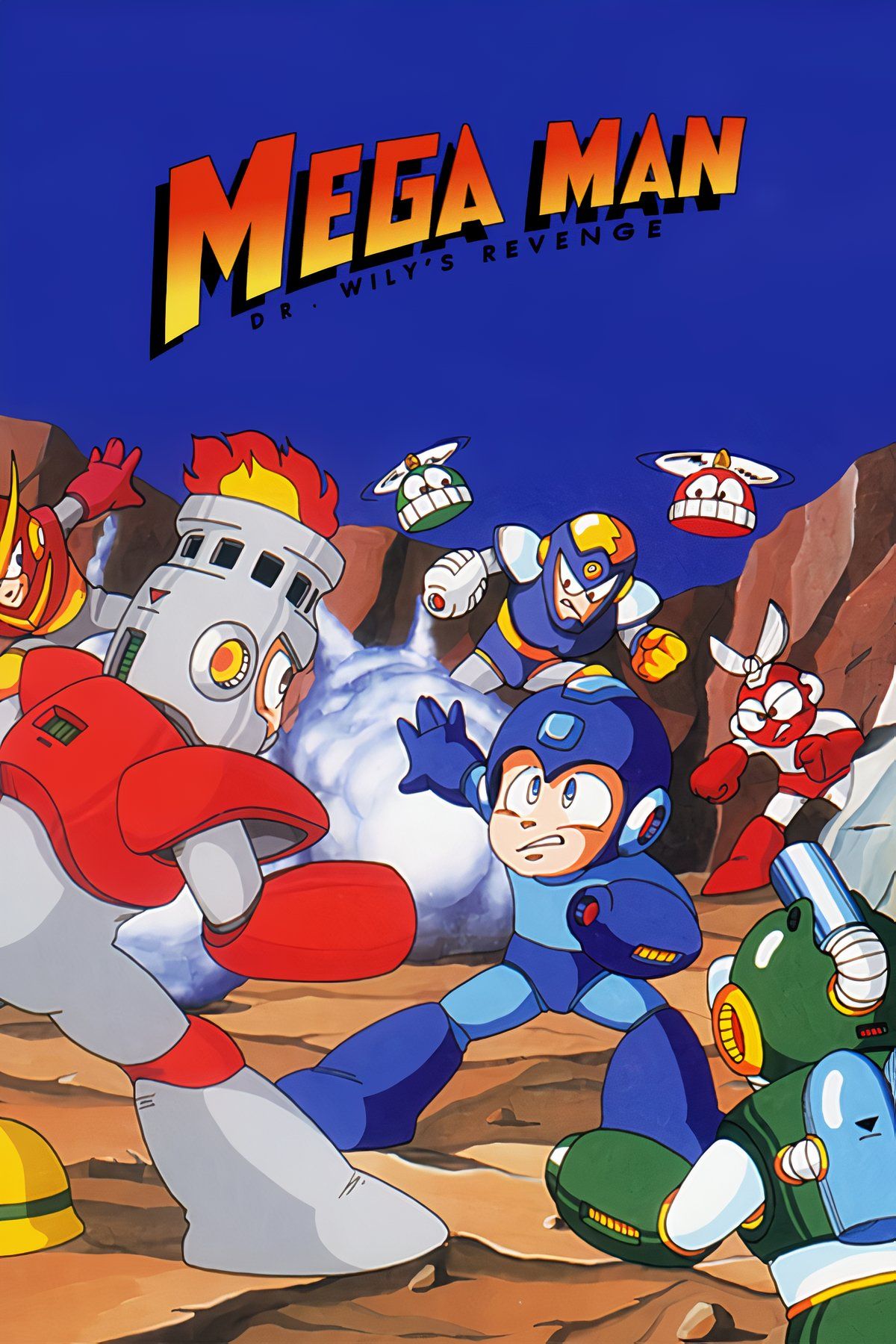 Mega Man: Dr. Wily's Revenge Tag Page Cover Art