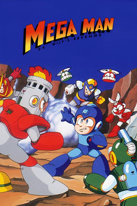 Mega Man: Dr. Wily's Revenge Tag Page Cover Art