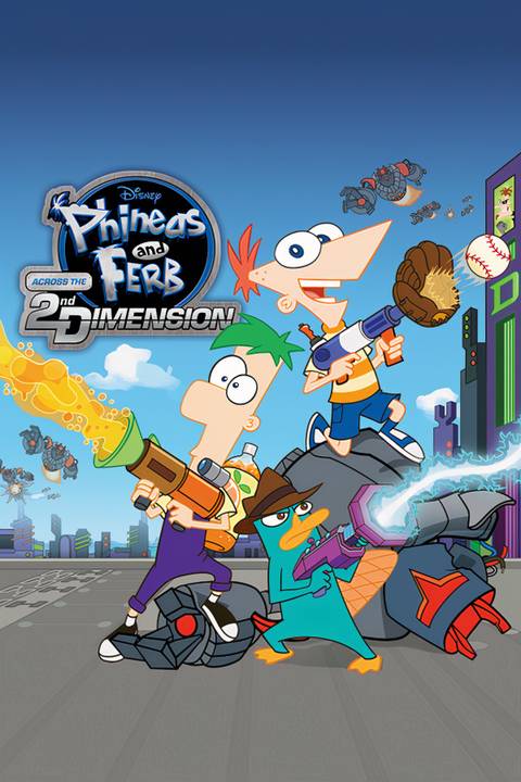 Phineas and Ferb: Across the 2nd Dimension (2011-08-02) Tag Page Cover Art