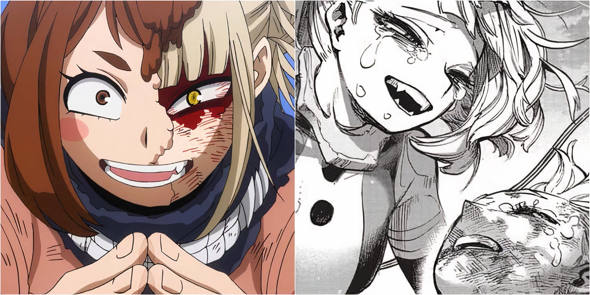 Uraraka and Himiko Toga's Rivalry My Hero Academia