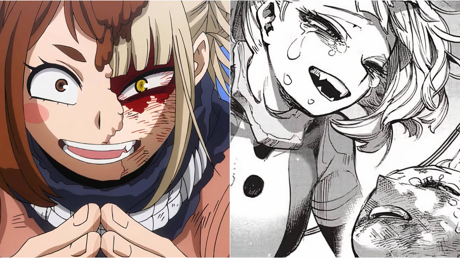 Uraraka and Himiko Toga's Rivalry My Hero Academia