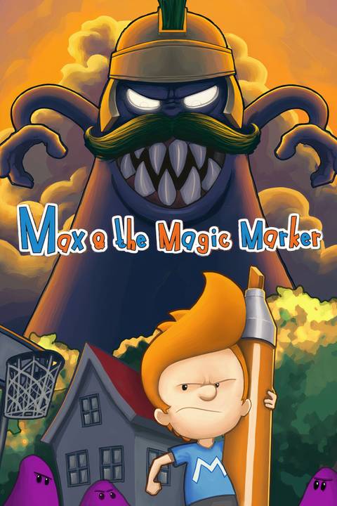 Max & the Magic Marker (2010-01-20) Tag Page Cover Art