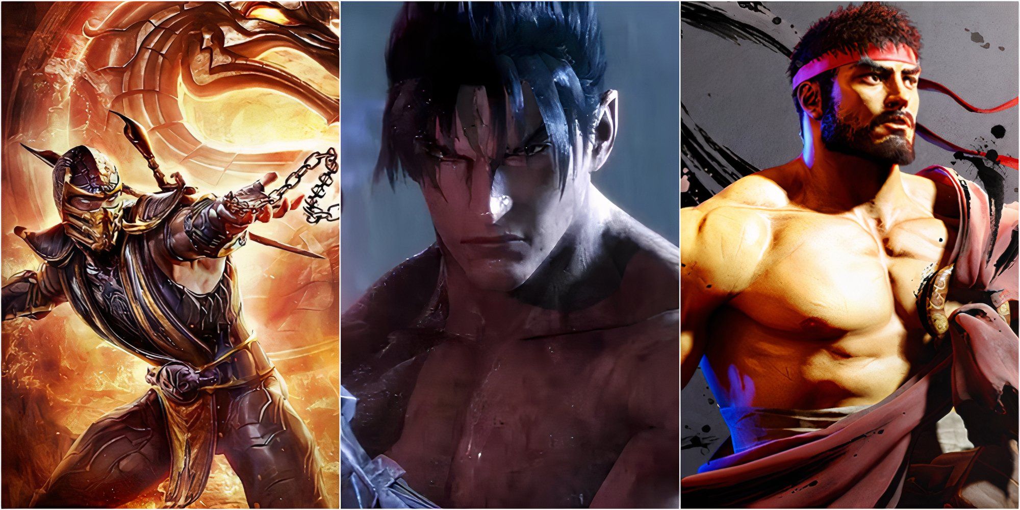 Jin, Scorpion, Ryu