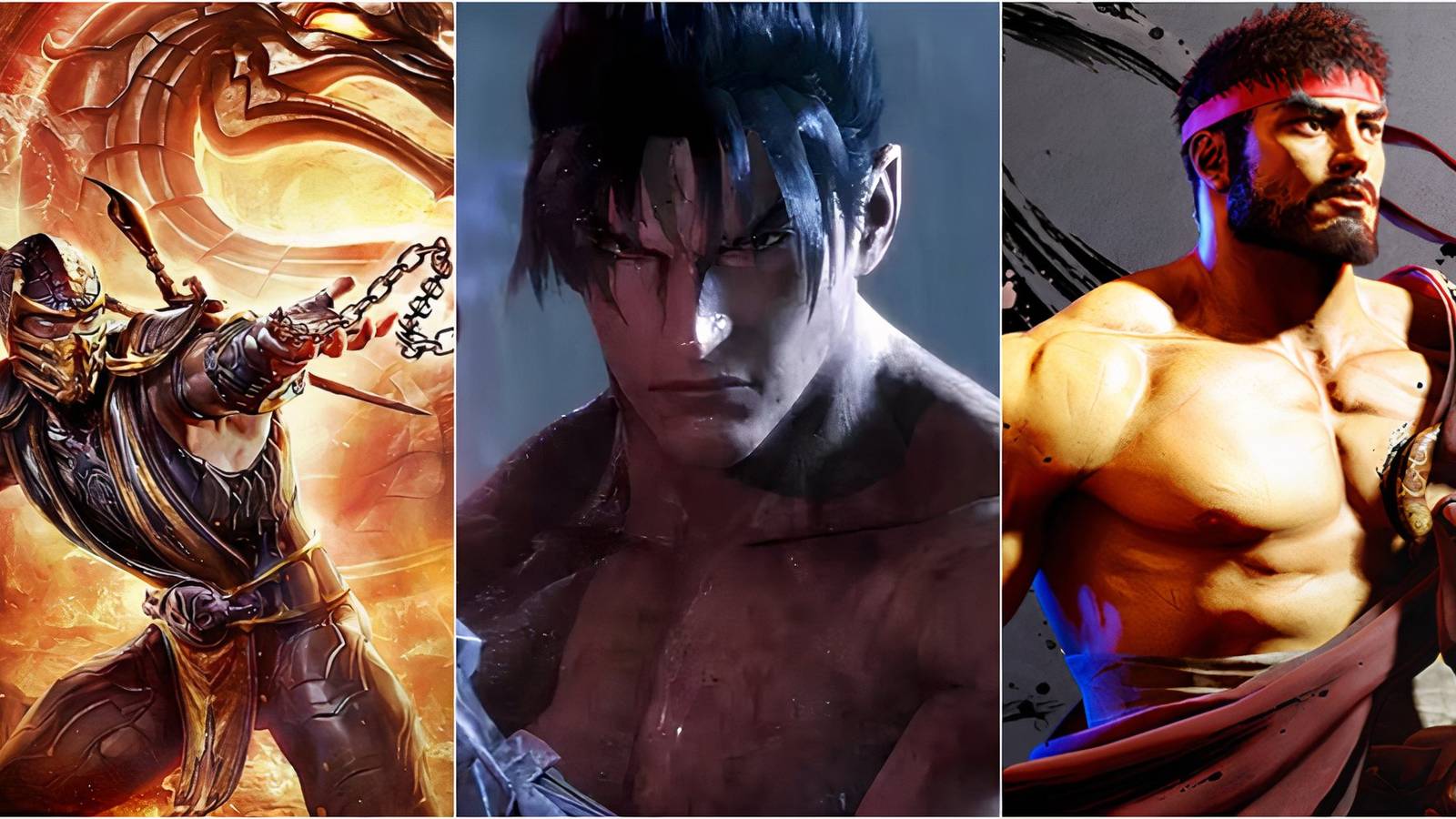 Jin, Scorpion, Ryu