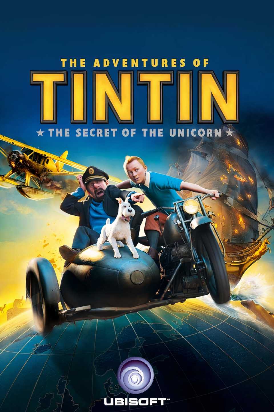 The Adventures of Tintin: The Secret of the Unicorn (2011-10-20) Tag Page Cover Art