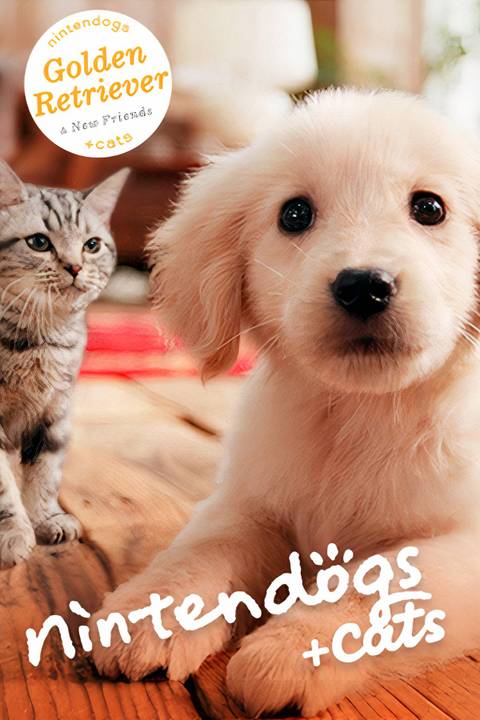 Nintendogs + Cats: Golden Retriever & New Friends (2011-02-26) Tag Page Cover Art