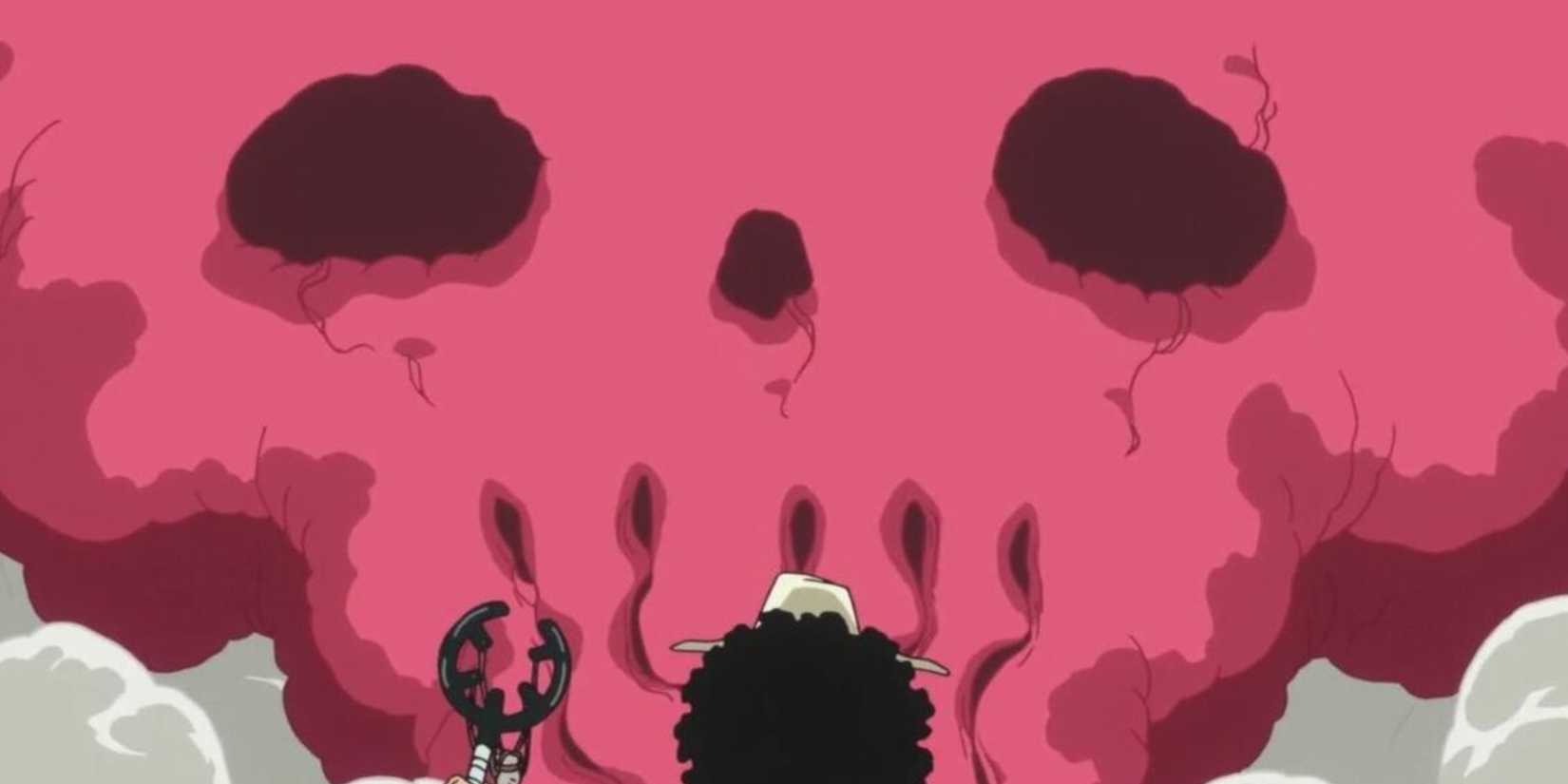 Usopp using an explosive pop green 