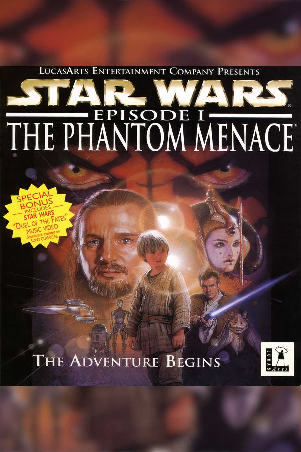 Star Wars: Episode I – The Phantom Menace Tag Page Cover Art