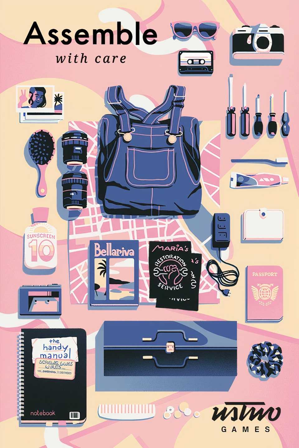 Assemble with Care Tag Page Cover Art