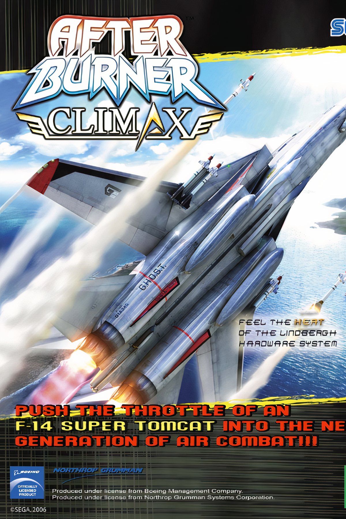 After Burner: Climax Tag Page Cover Art