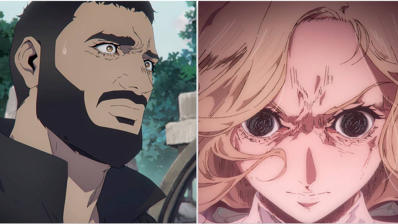 Mizrak and Maria in Castlevania Nocturne Season 2