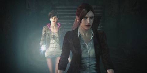 Moira and Claire in Resident Evil Revelations 2