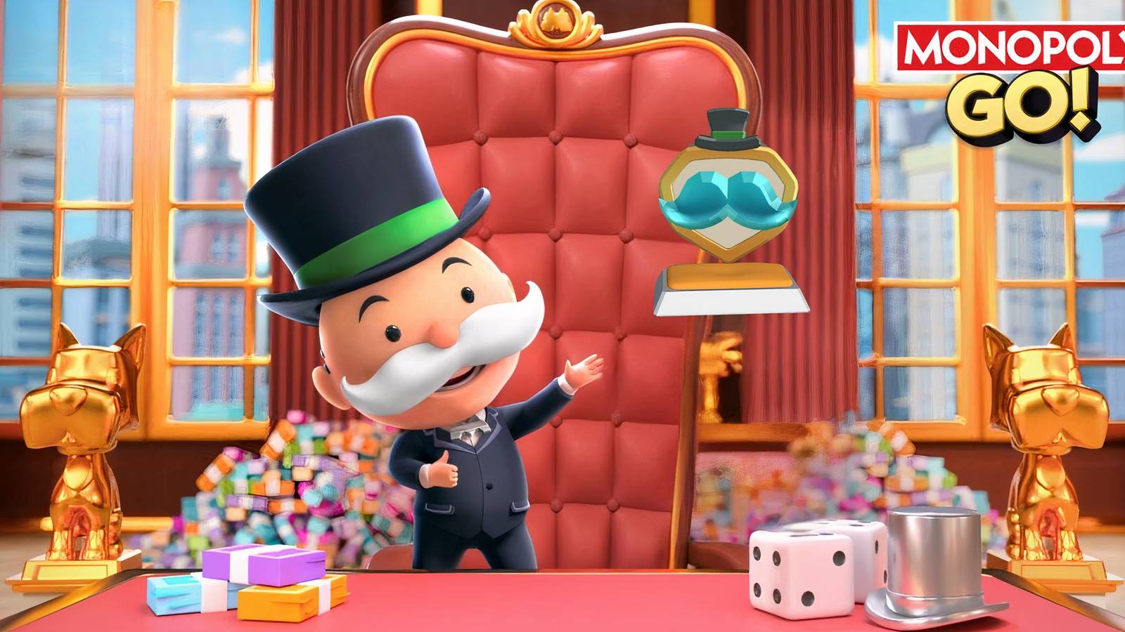 Monopoly GO Friendly Stache Shield