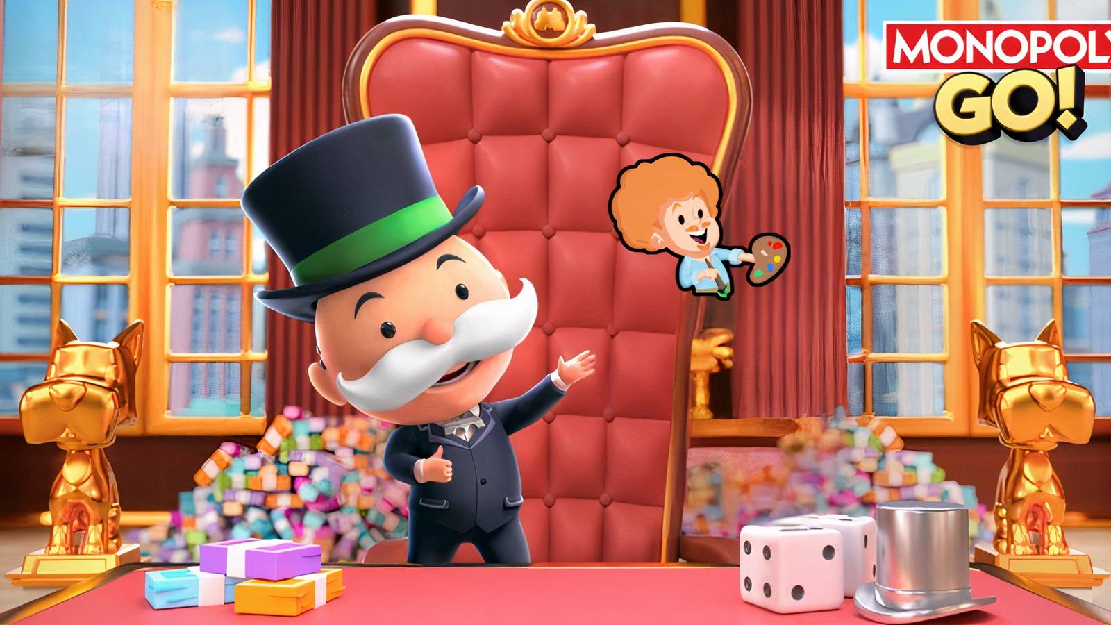 Monopoly GO Jon Bob Ross Emoji