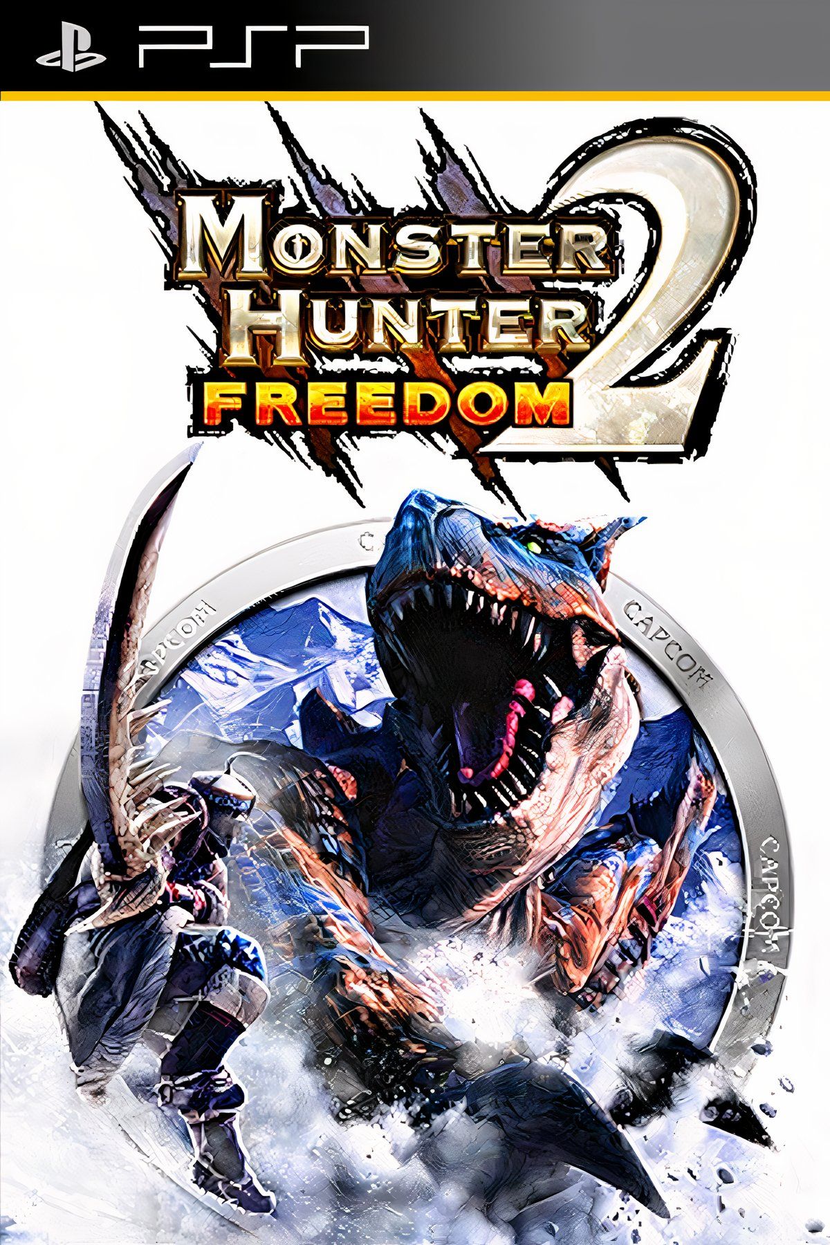Monster Hunter Freedom 2 Tag Page Cover Art