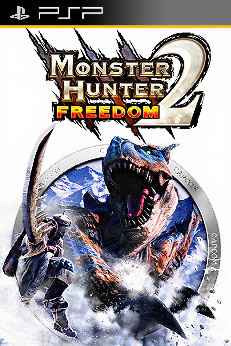 Monster Hunter Freedom 2 Tag Page Cover Art
