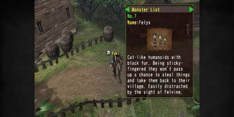 Monster Hunter information about Felyx