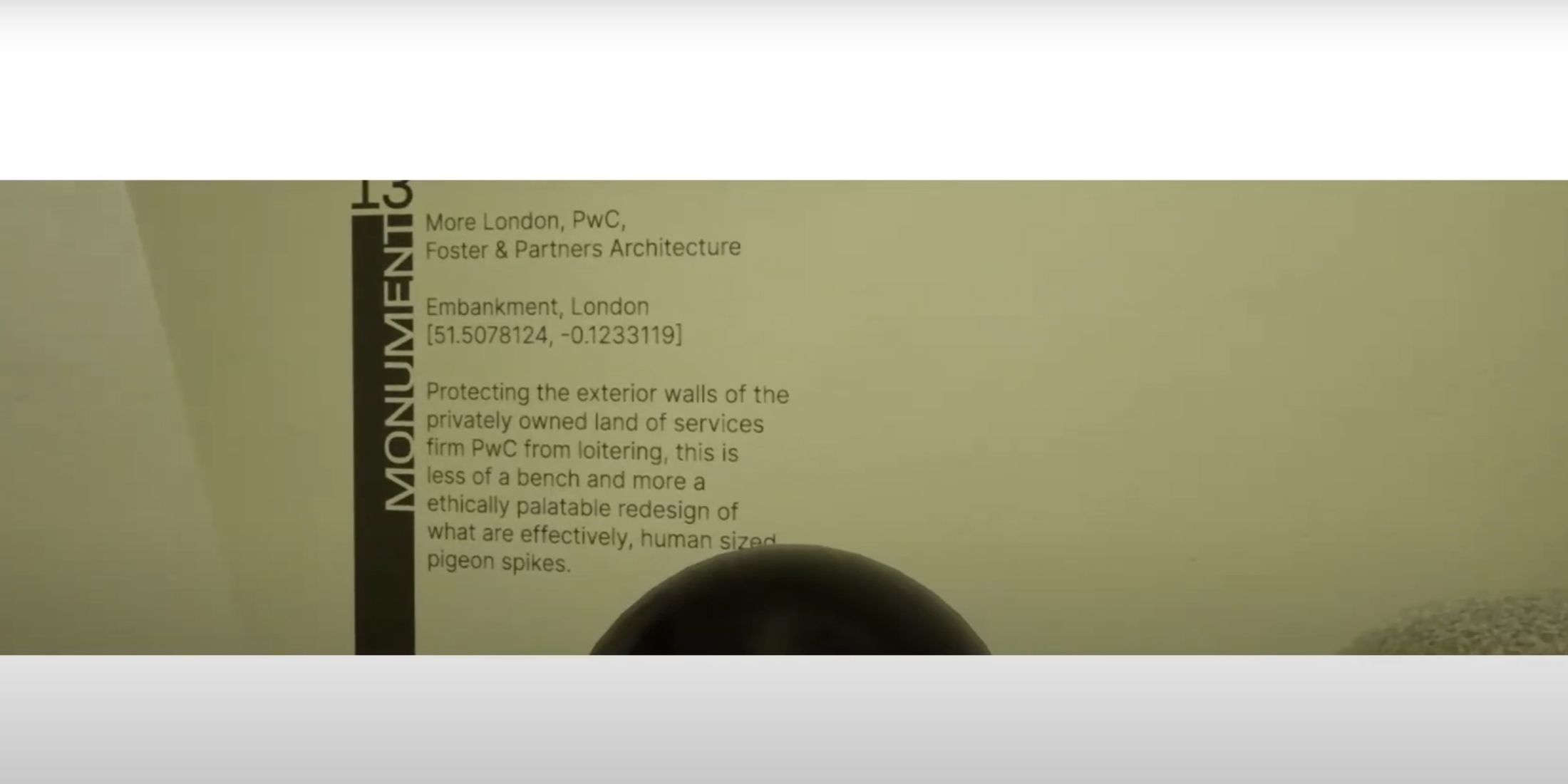 monuments to guilt more london