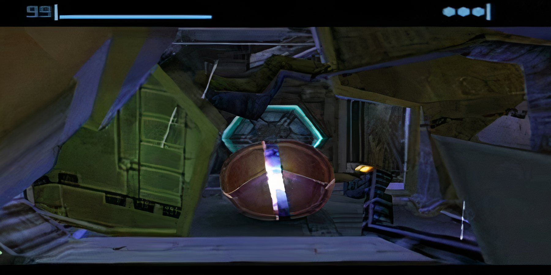 samus in morph ball mode