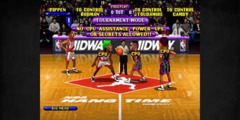 NBA Hangtime big head mode