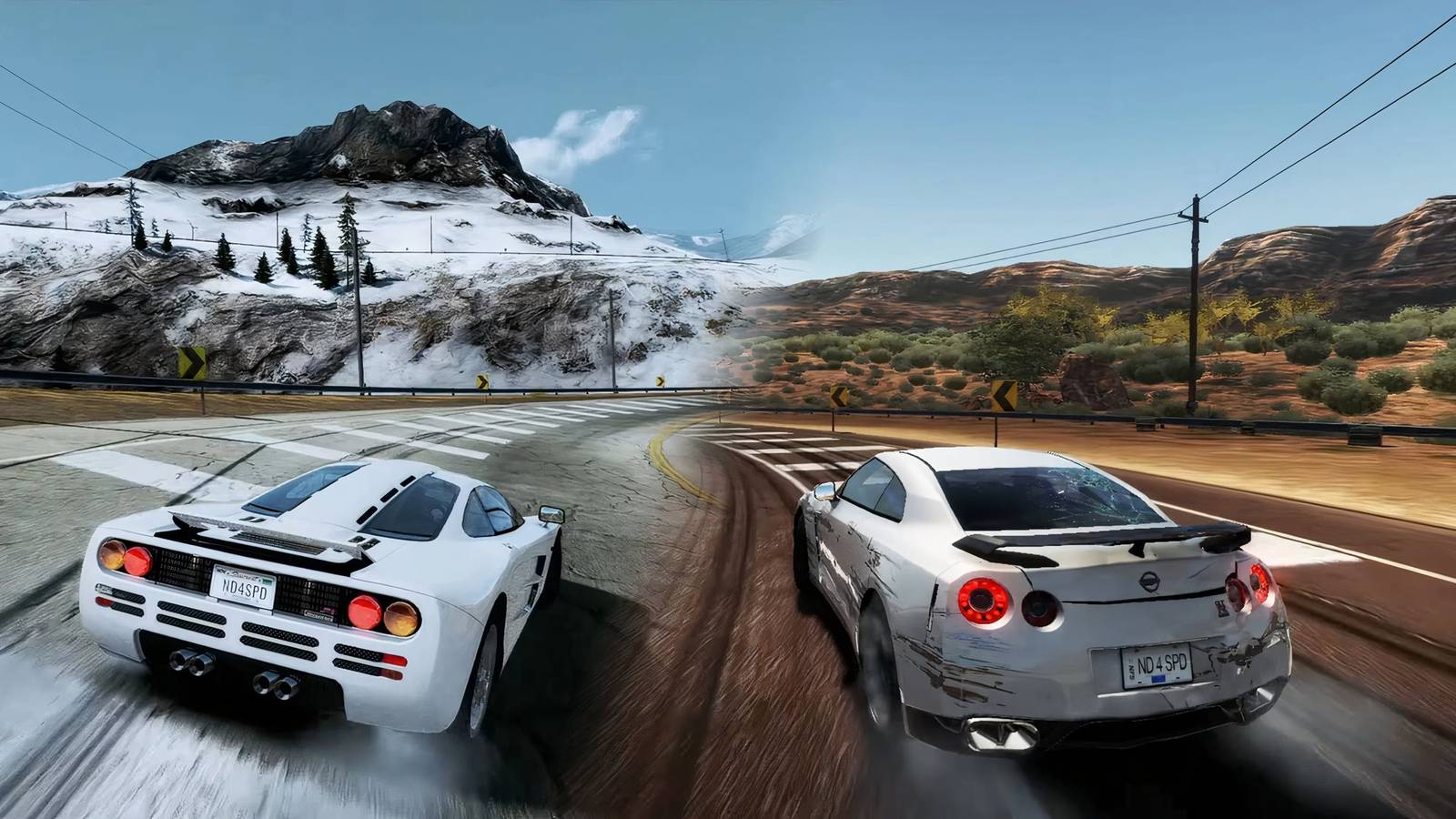 McLaren F1 and Nissan Skyline in Need for Speed Hot Pursuit Remastered