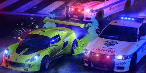 Need for Speed Unbound Cop Chase