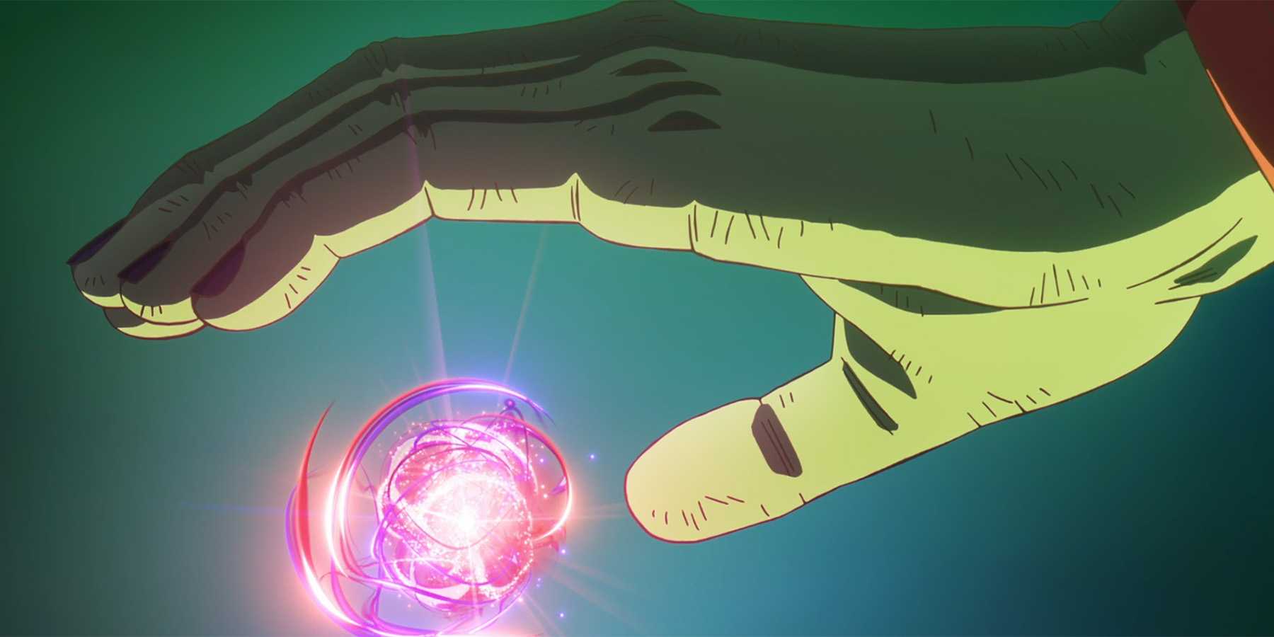 Neva creating energy in Dragon Ball DAIMA