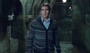 Neville Longbottom at Hogwarts in Harry Potter and the Deathly Hallows